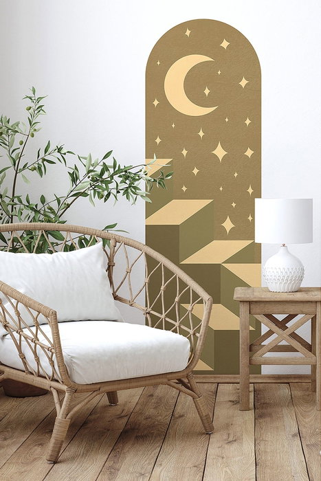 Wallity Sticker Decorativo para Pared Multicolor 53 x 152 cm Wallity Sticker Decorativo para Pared Multicolor 53 x 152 cm